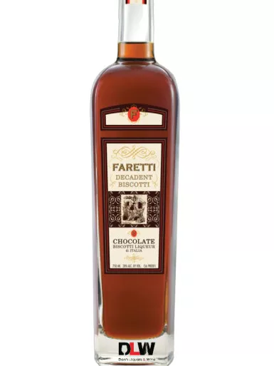 Faretti Chocolate Biscotti Liqueur 750ml