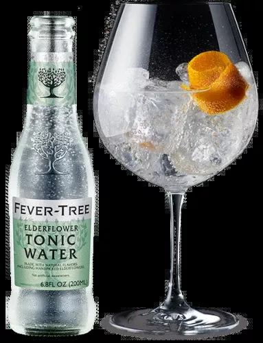 Fever Tree Elderflower Tonic Water - 4pk Bottles