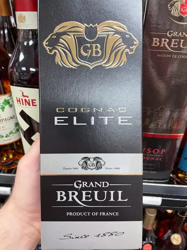 Grand Breuil Elite Cognac 750ml
