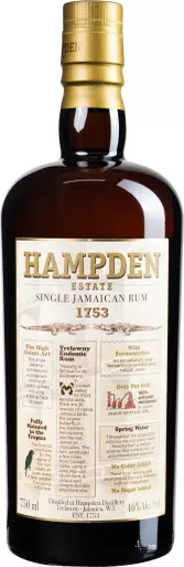 Hampden 1753 Rum 750ml