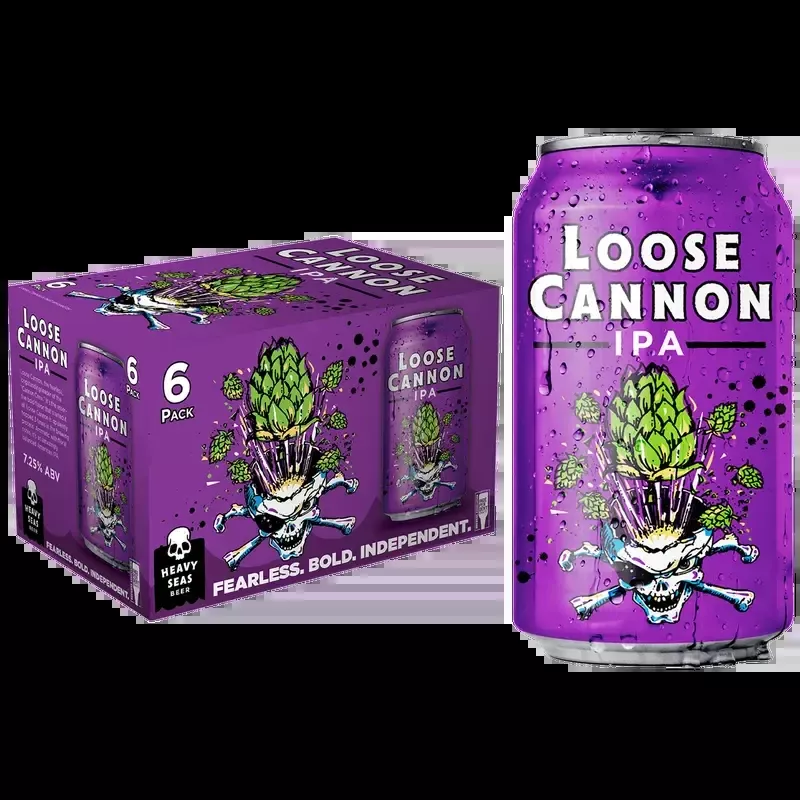 Heavy Seas Loose Canon American India Pale Ale Beer 12-Oz Can 6-Pack
