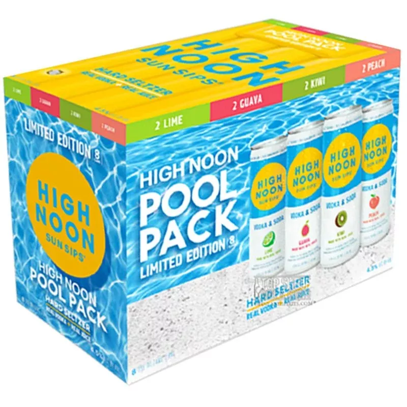High Noon Pool Pack Cocktail 8/355ml