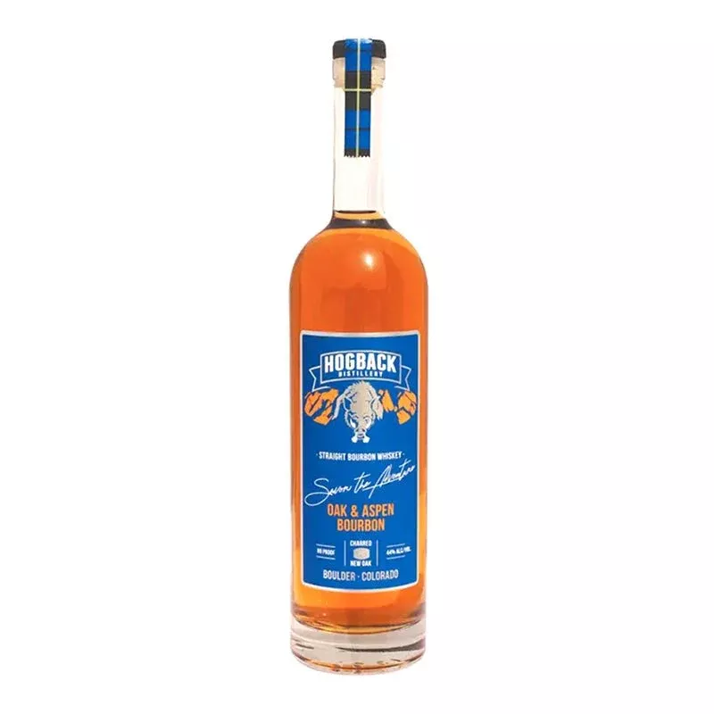 Hogback Oak & Aspen Bourbon Whiskey 750ml