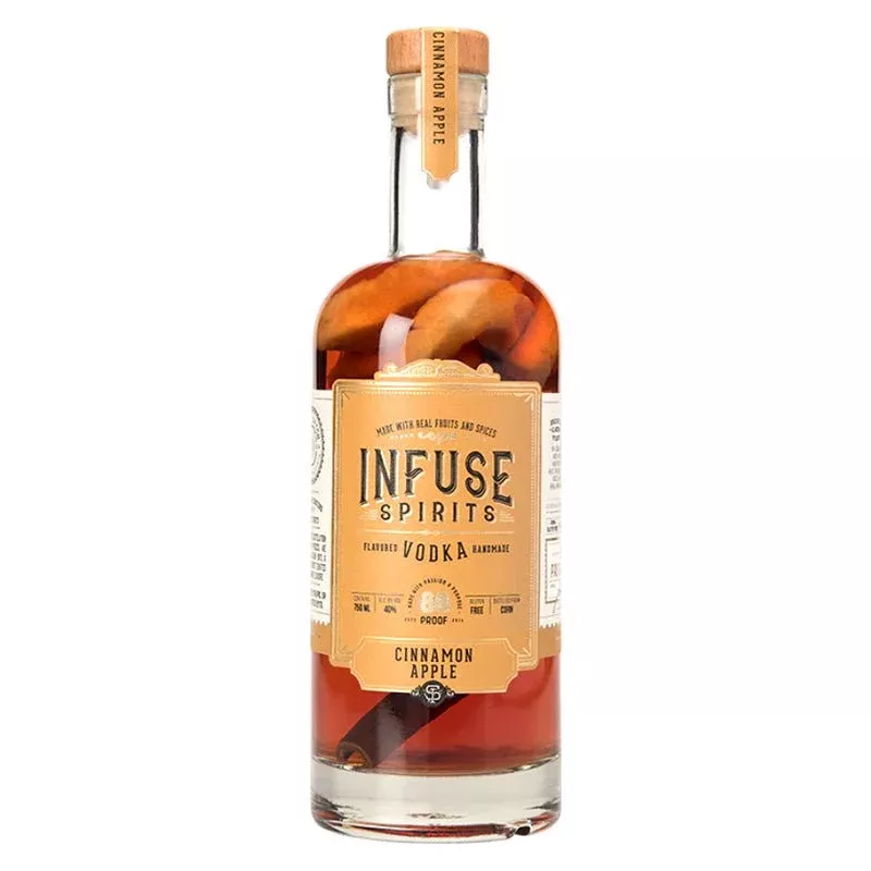 Infuse Cinnamon Apple Flavored Vodka 750ml