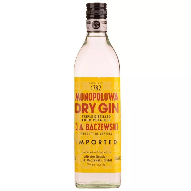JA Baczewski Monopolowa Dry Gin 750ml
