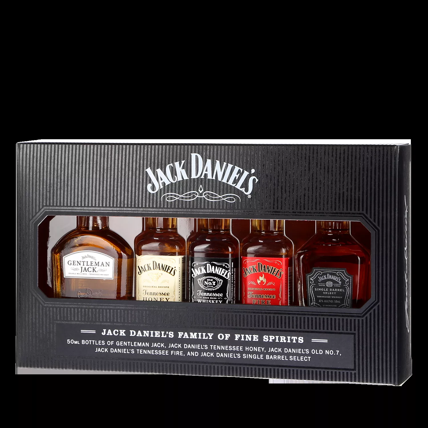 Jack Daniel's Coffret dégustation (5x50 ml)