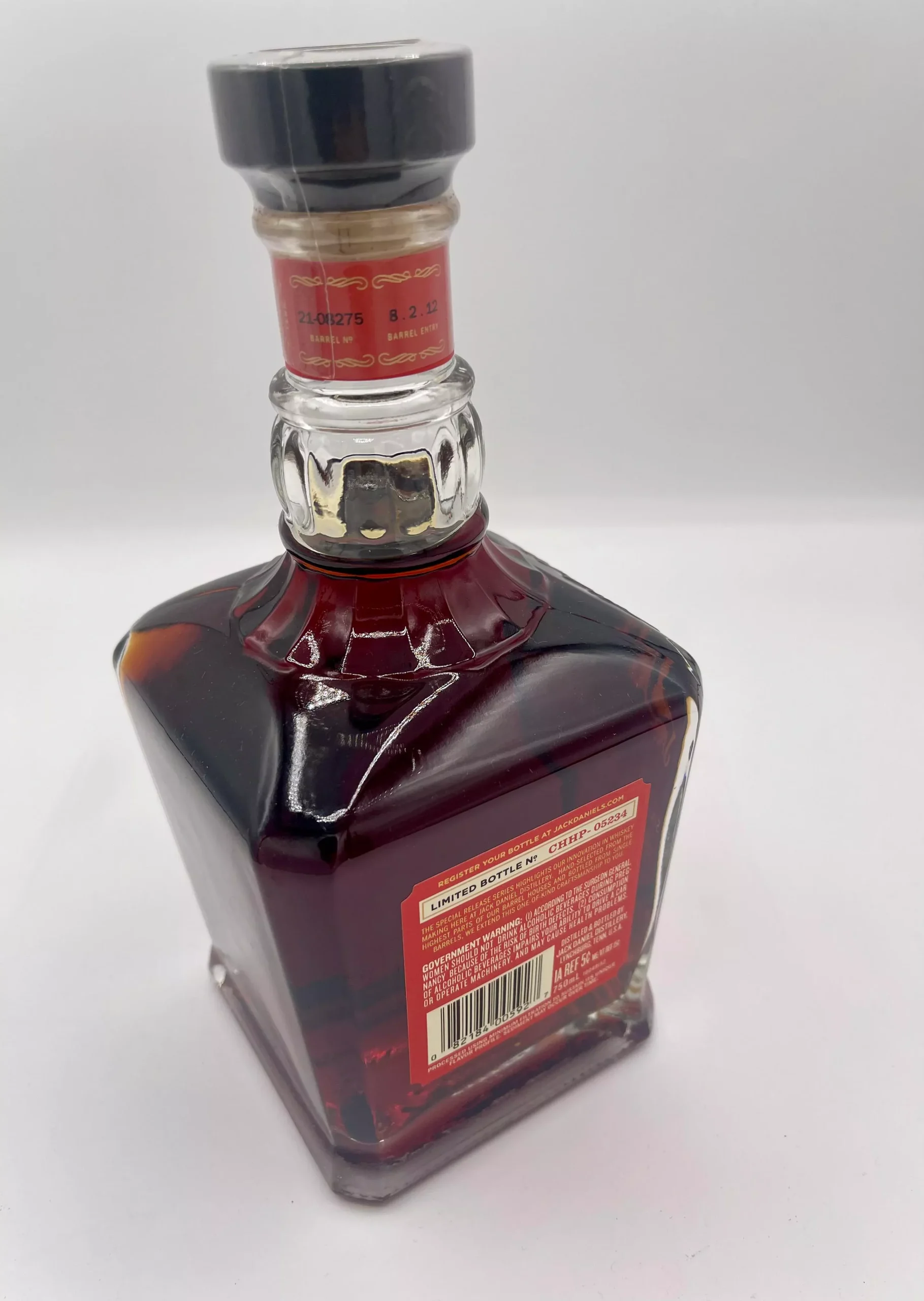 Jack Daniel's Single Barrel Special Release Coy Hill 142.6 Proof Blue