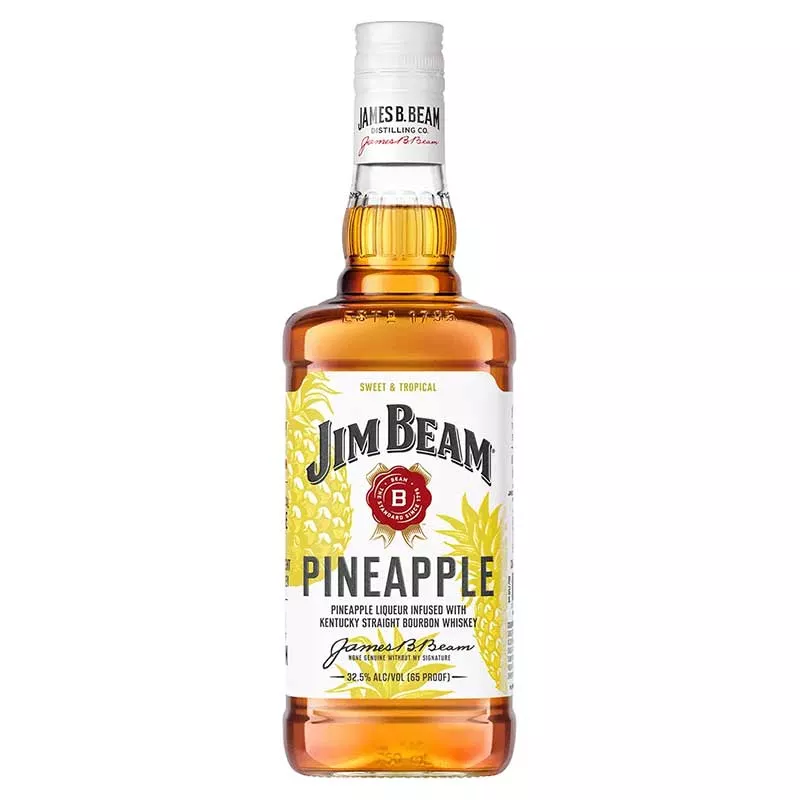 Jim Beam Pineapple Flavored Whiskey 750ml