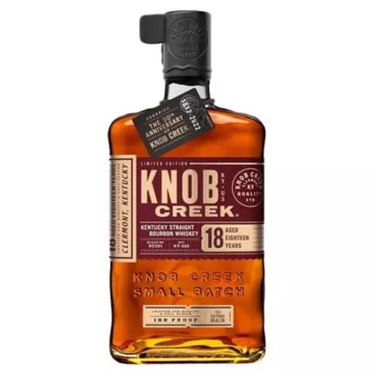 Knob Creek Small Batch Limited Edition 18 Year Old Batch No. 2 Straigh