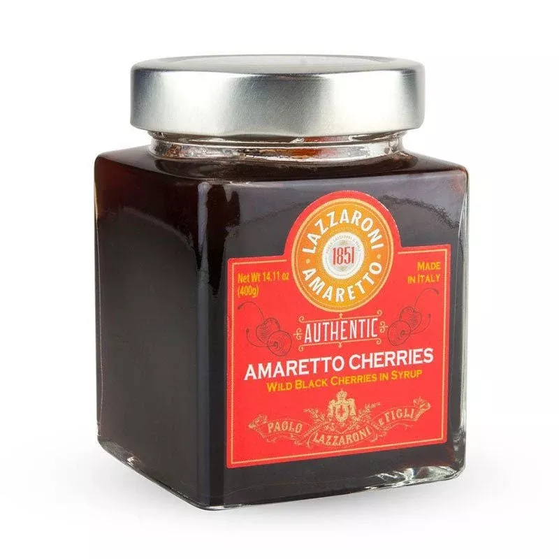 Lazzaroni Amaretto Authentic Cherries 14.11oz
