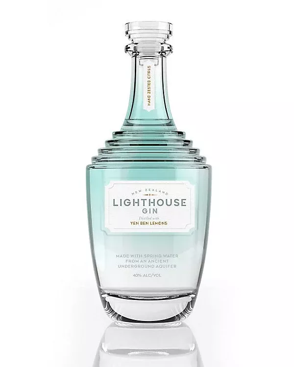 Lighthouse Yen Ben Lemons Dry Gin 750ml