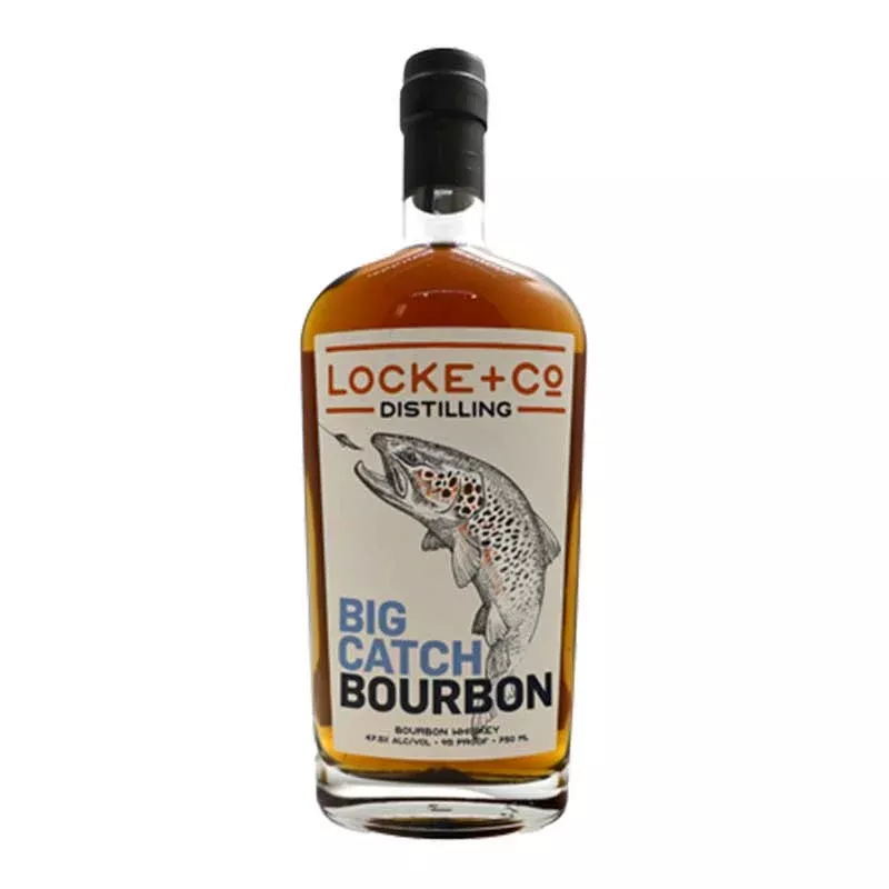 Locke Co Big Catch Bourbon Whiskey 750ml