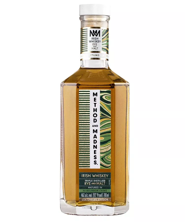 Method and Madness Rye and Malt Irish Whiskey 750ml