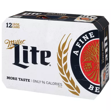 Miller Lite 12pk cans