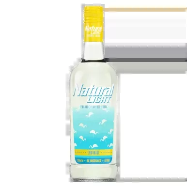 Natural Light Lemonade Vodka 750ml
