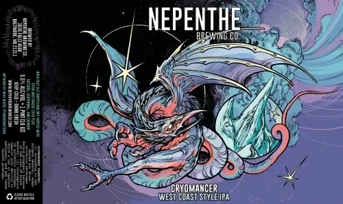 Nepenthe Cryomancer West Coast Style India Pale Ale Beer 12-Oz Can 6-P