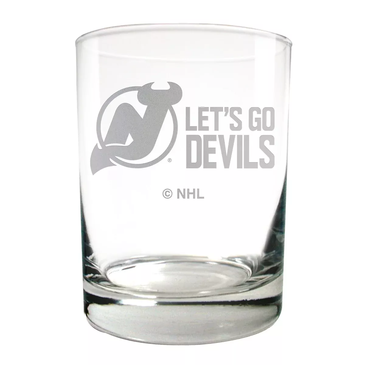 New Jersey Devils 14 oz. Rocks Glass