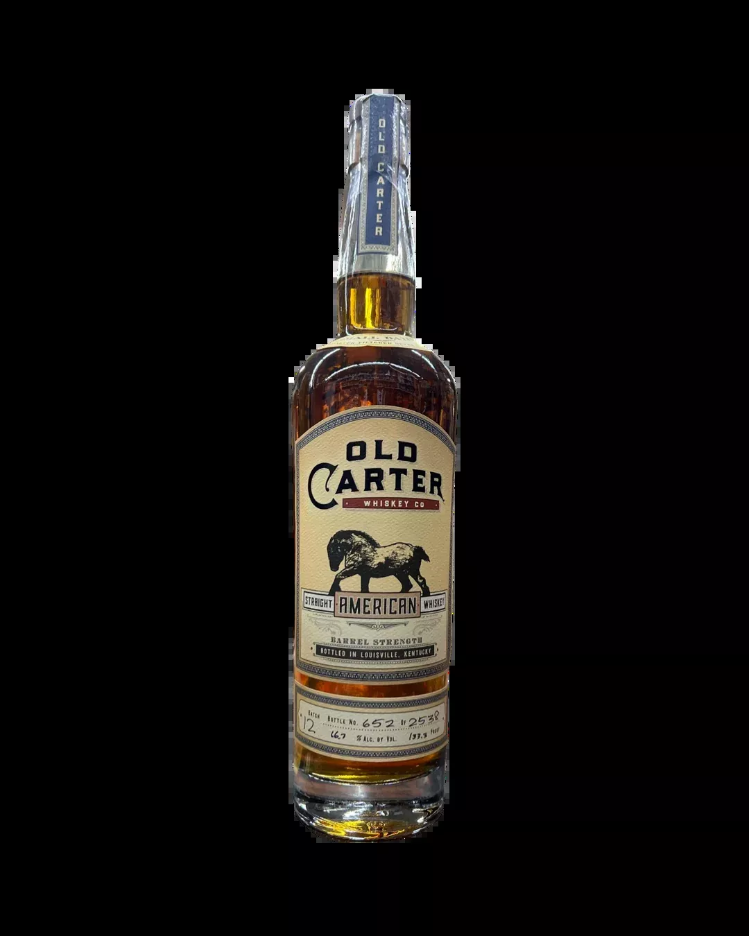 Old Carter Batch 12 Old Straight American Whiskey 750ml