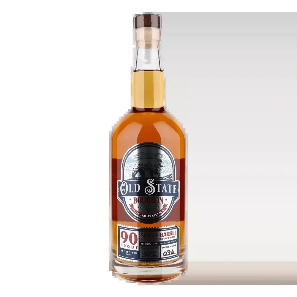Old State Single Barrel Bourbon Whiskey 750ml