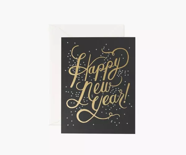 Rifle Paper Co. Shimmering New Year Card