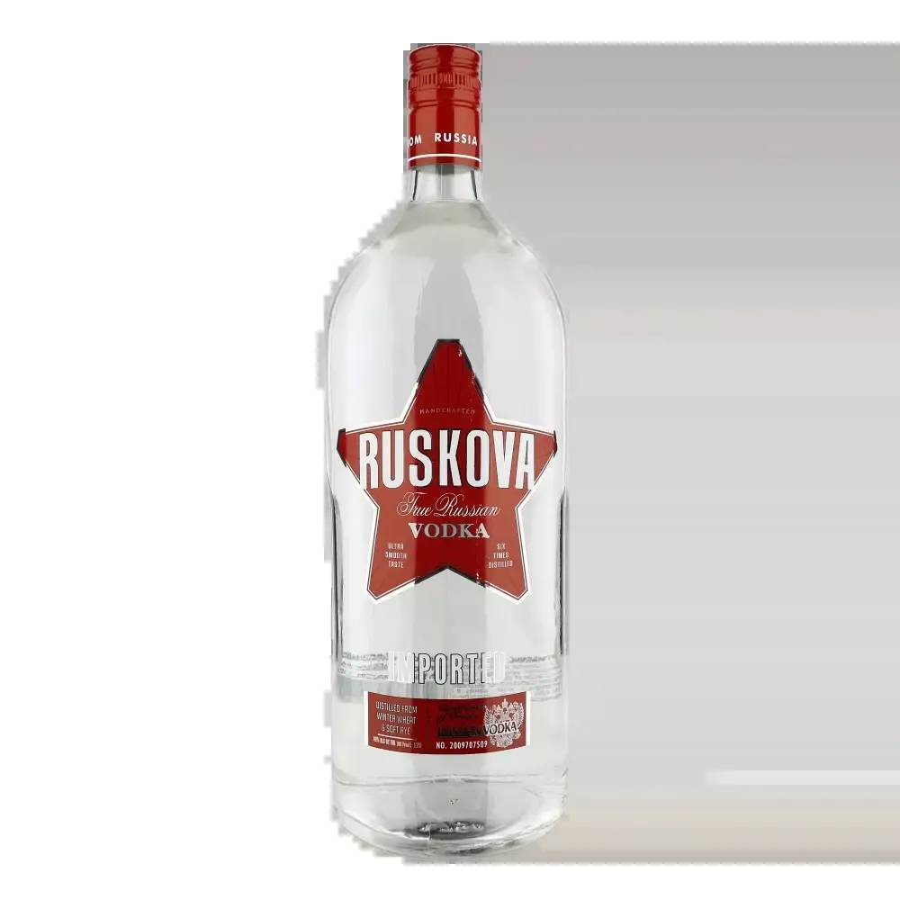 Ruskova Vodka Grain Vodka 1.75l