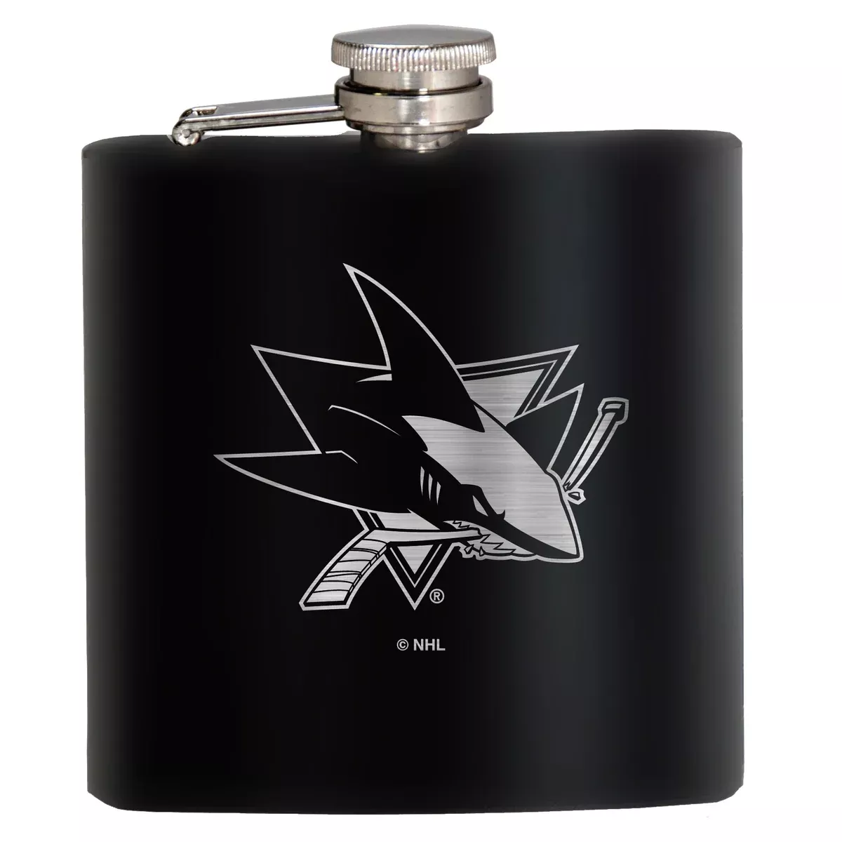 San Jose Sharks 6 oz. STEALTH Flask