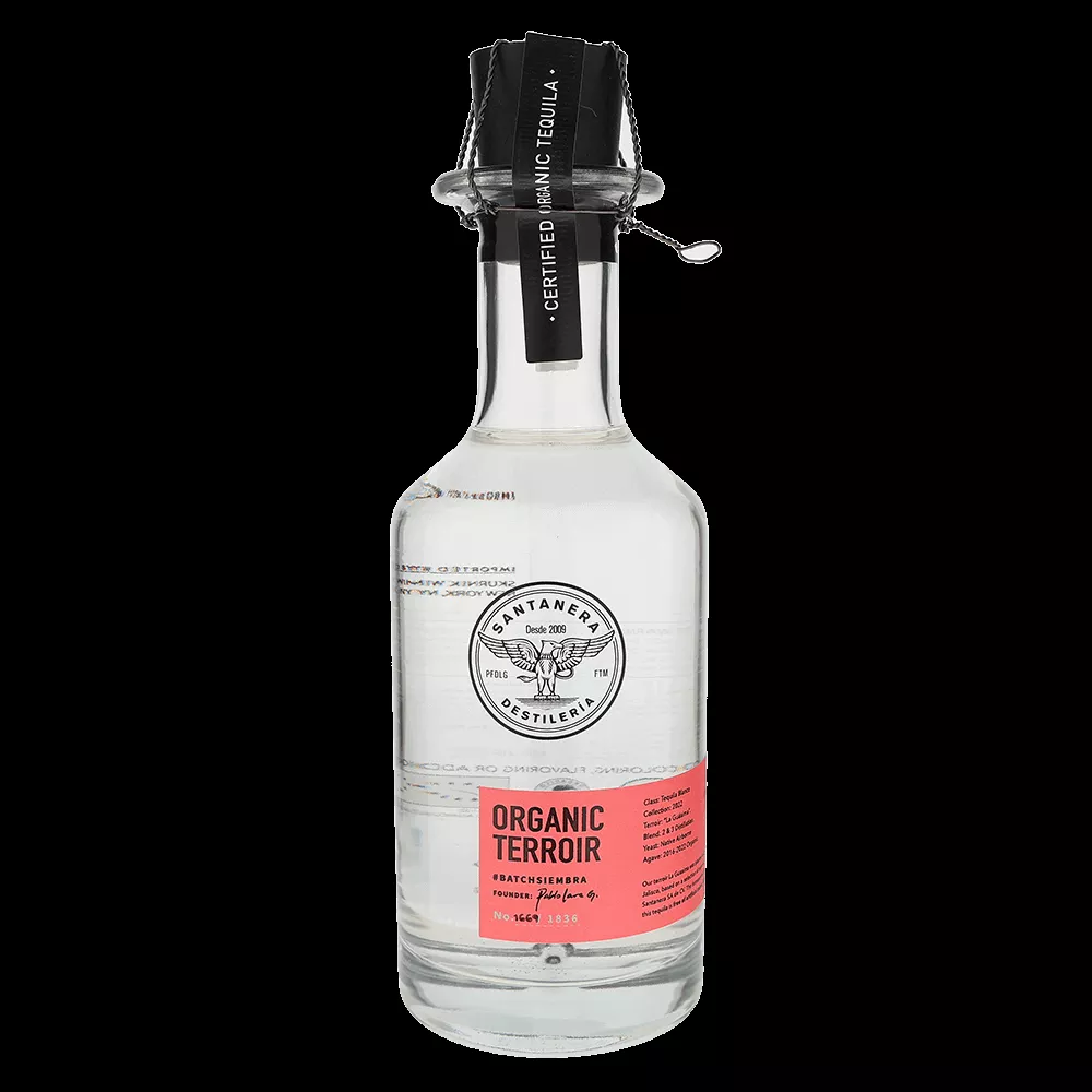 Santanera Organic Terroir Blanco Tequila 750ml