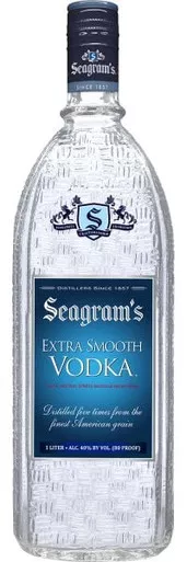Seagrams Extra Smooth Vodka 1.0L