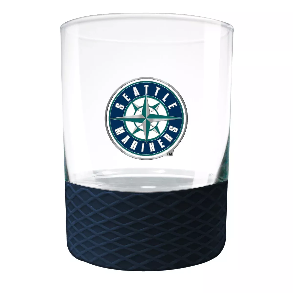 Seattle Mariners 14 oz. COMMISSIONER Rocks Glass