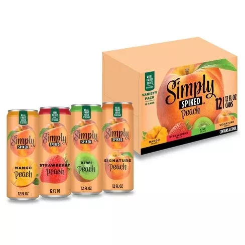Simply Spiked Peach Variety Pack 12-Pack