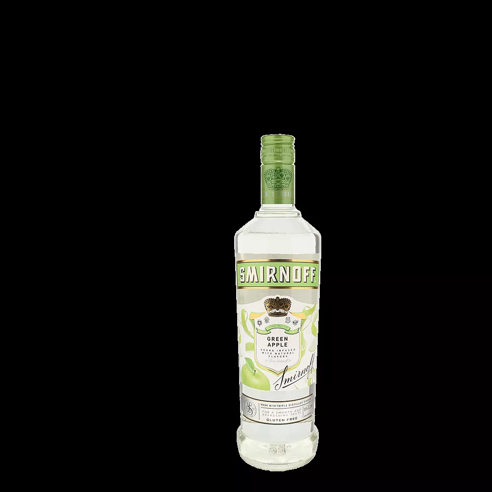 Smirnoff Green Apple Flavored Vodka 750ml