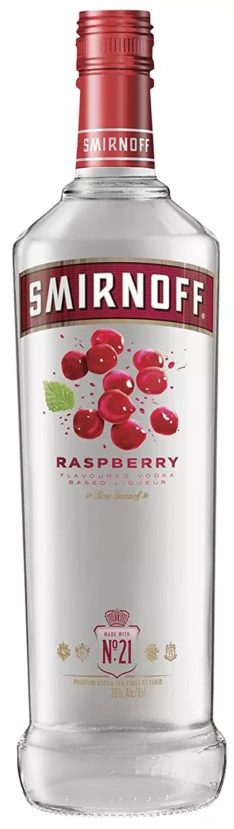 Smirnoff Raspberry Vodka 1Lt