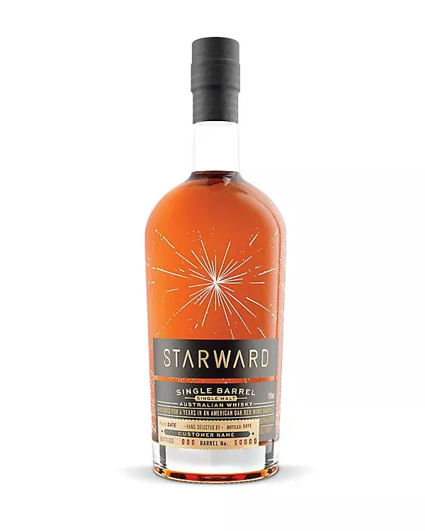 Starward Single Barrel Cognac Cask 3 Year Old Single Malt Whisky 750ml