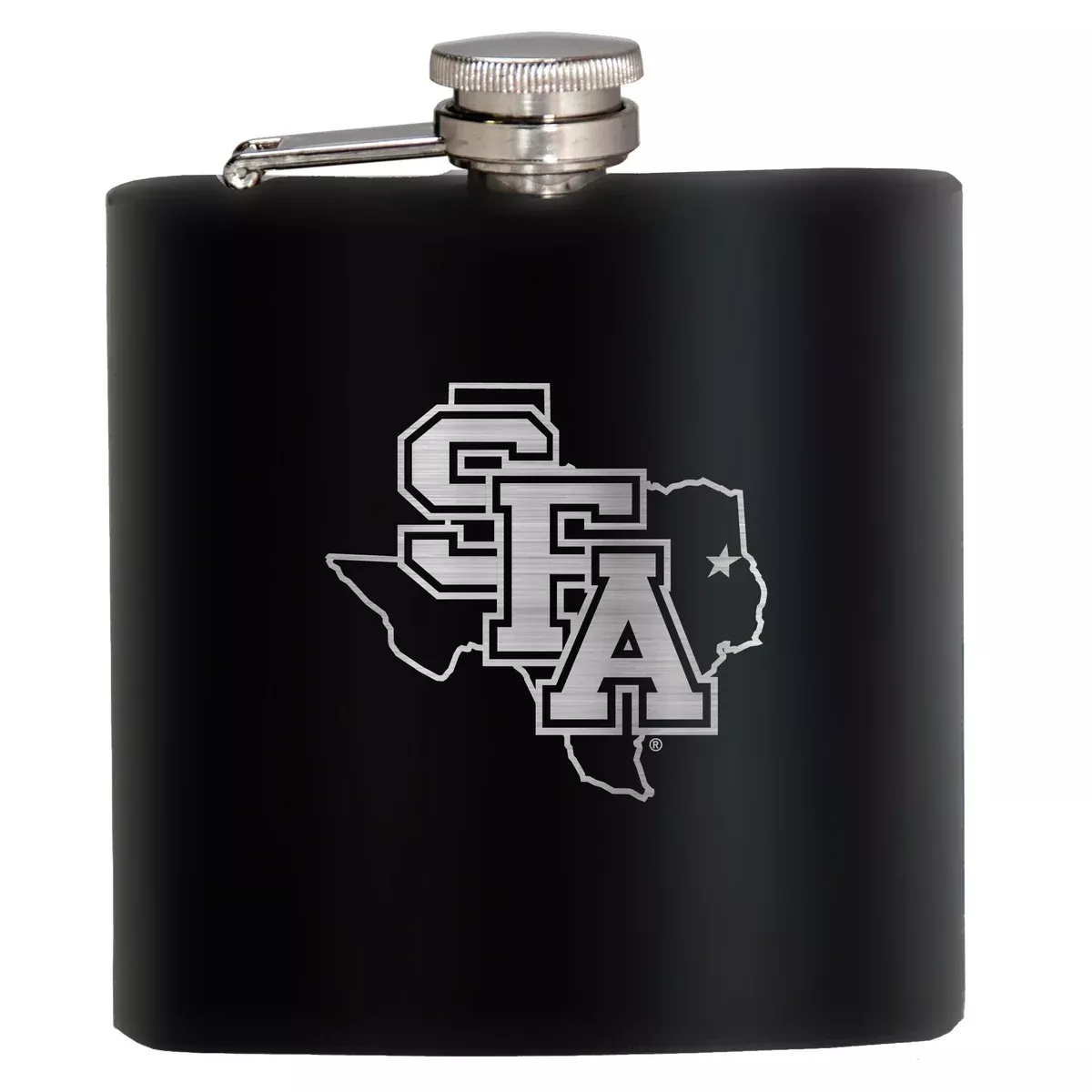 Stephen F Austin Lumberjacks 6 oz. STEALTH Flask
