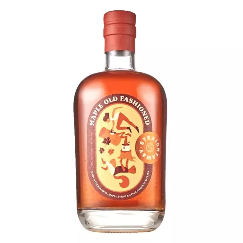 Straightaway Maple Old Fashioned Cocktail 750ml