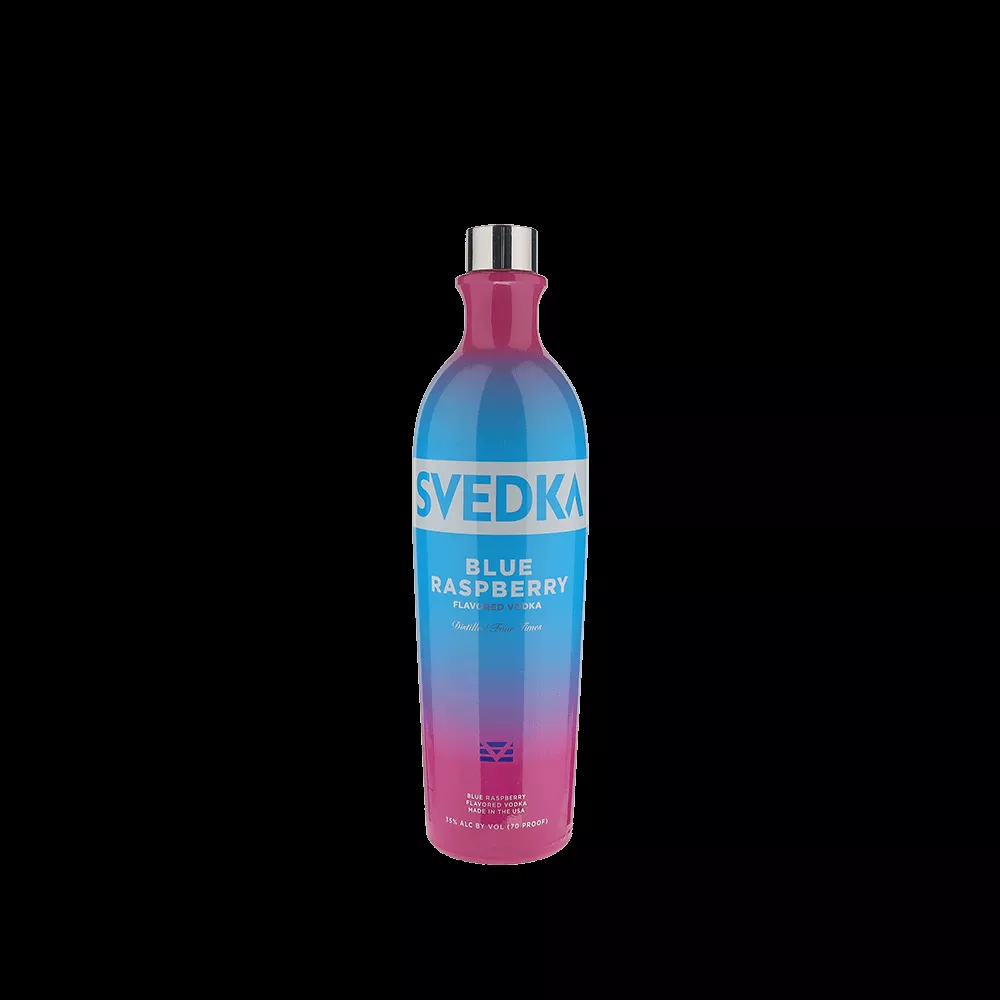 Svedka Blue Raspberry Flavored Vodka 750ml