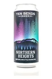 Ten Bends Northern Heights NE Double Indian Pele Ale Beer Can 4-pack