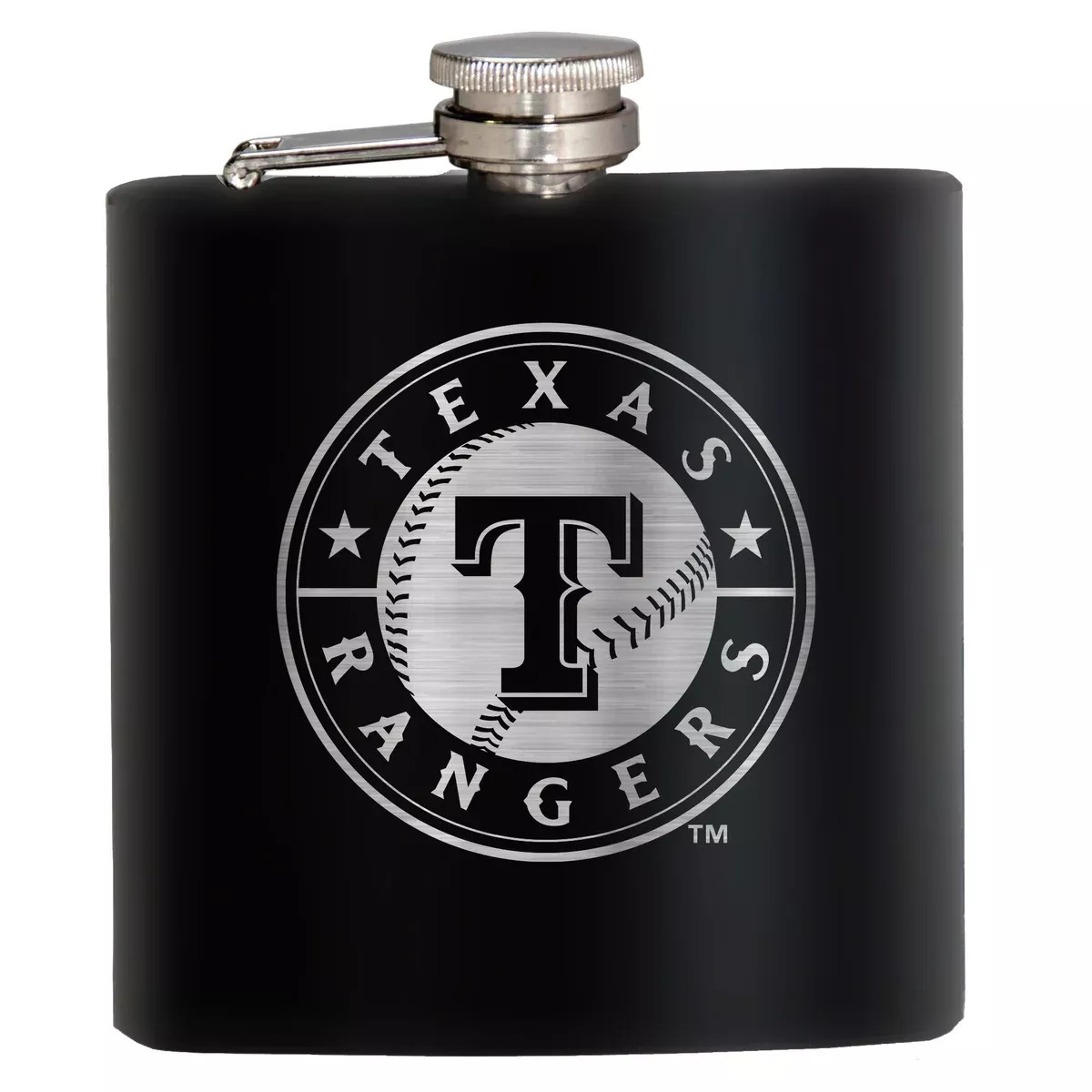 Texas Rangers 6 oz. STEALTH Flask