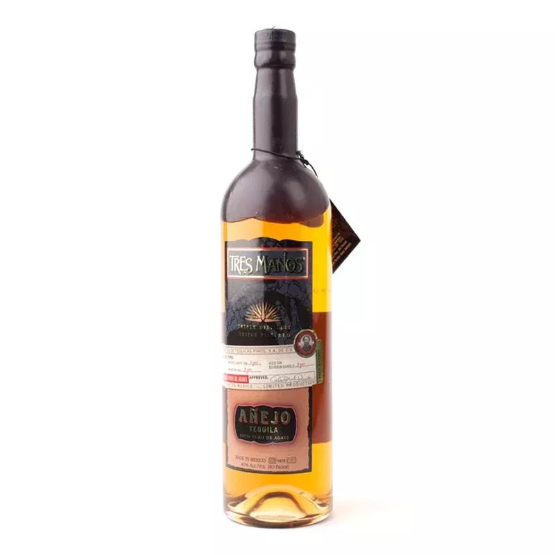 Tres Manos 3 Years Anejo 1L