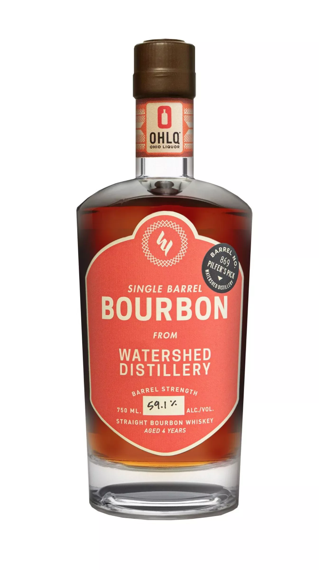 Watershed Distillery | OHLQ | Pilfer's Pick Single Barrel Bourbon
