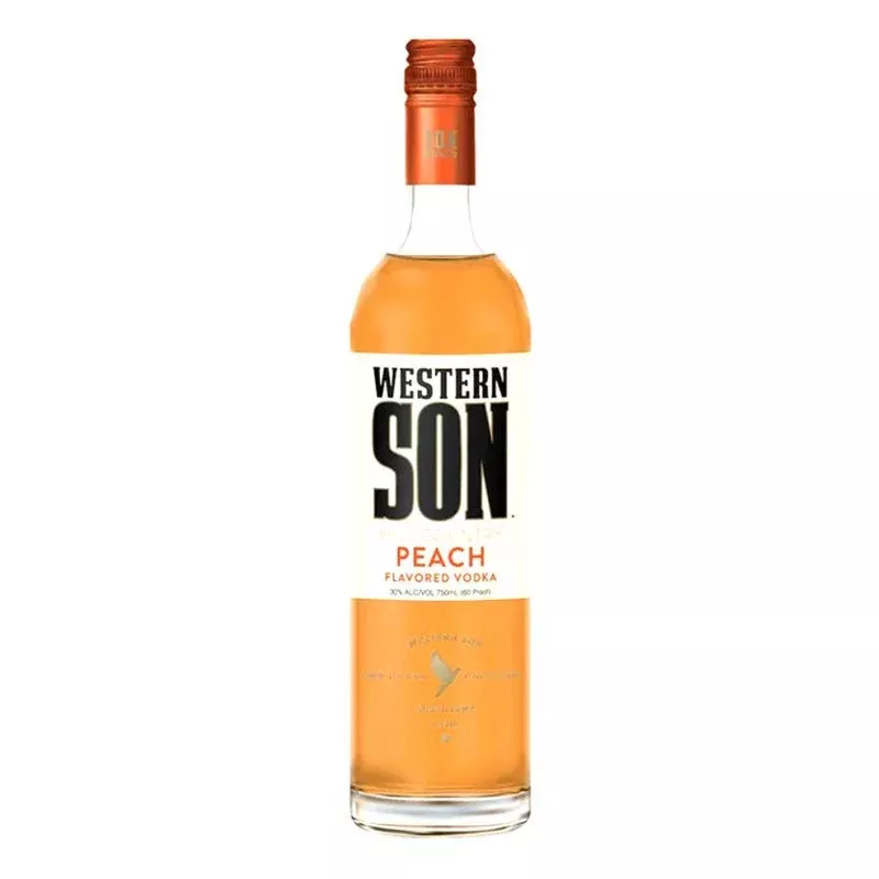 Western Son Peach Flavored Vodka 1L
