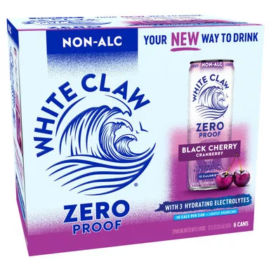 White Claw N/A Cherry 6pk cans