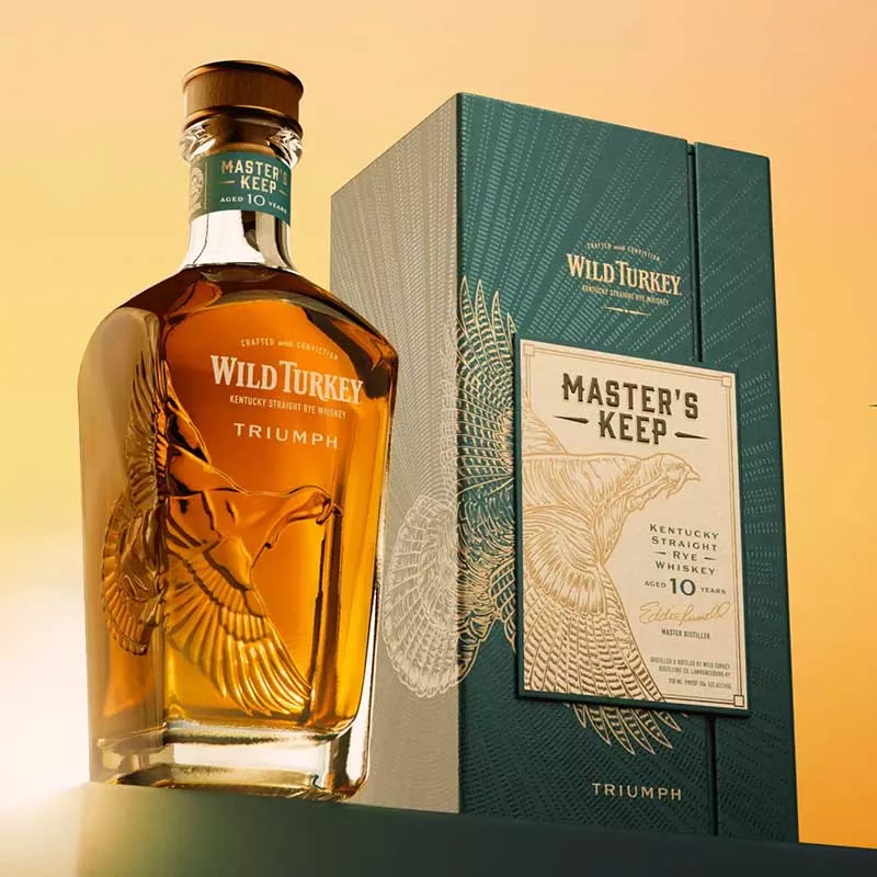 Wild Turkey Master's Keep Triumph Straight Rye 10 Year Whiskey 750ml