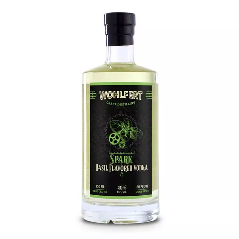 Wohlfert Craft Distilling Spark Basil Flavored Vodka 750ml