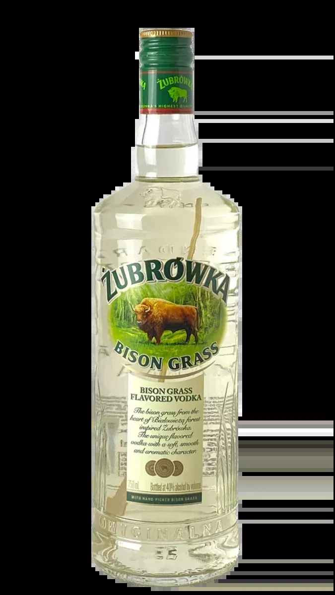 Zubrowka Bison Grass Vodka, Poland (750ml)